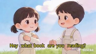 what book are you reading?配音